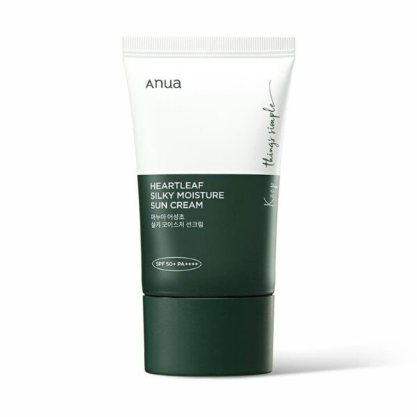 Anua Heartleaf Silky Moisture Sun Cream - 50ml
