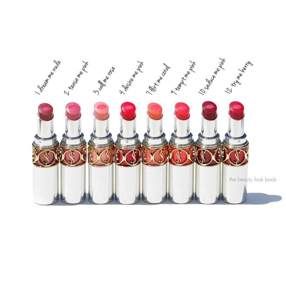 YSL Volupte Tint-In-Balm Lipstick Tester - 10 Seduce Me Pink - Image 3