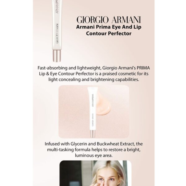 Giorgio Armani Prima Contour Perfector Eye And Lip - 15ml