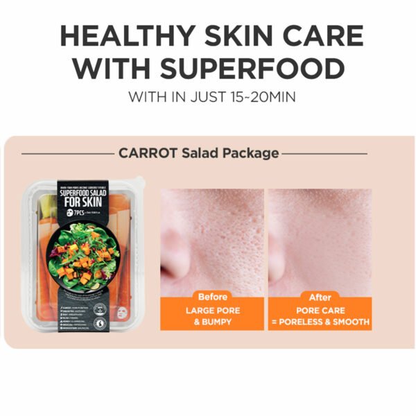 Farmskin Superfood Salad Sheet Mask Set – 7 Piece