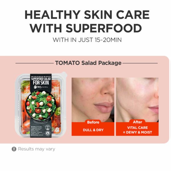 Farmskin Superfood Salad Sheet Mask Set – 7 Piece
