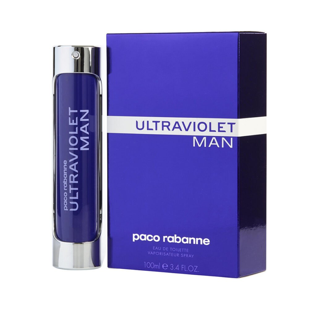 ⁦Paco Rabanne Ultraviolet Eau de Toilette For Men -100ml⁩ - الصورة ⁦4⁩