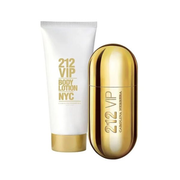 Carolina Herrera 212 VIP Gift Pack 50 ml EDP + 75 ml Body Lotion