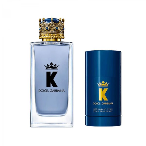 Dolce & Gabbana K Travel Set For Men Eau De Toilette, 100 ml + Deodorant Stick, 75 gm