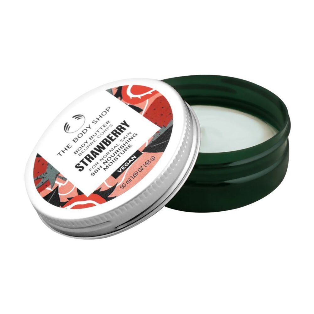 The Body Shop Strawberry Body Butter - 50ml - Image 2